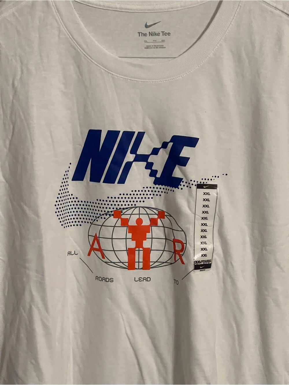 NWT $35 Nike t shirt sz xx large